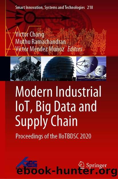 Modern Industrial IoT, Big Data and Supply Chain by Unknown