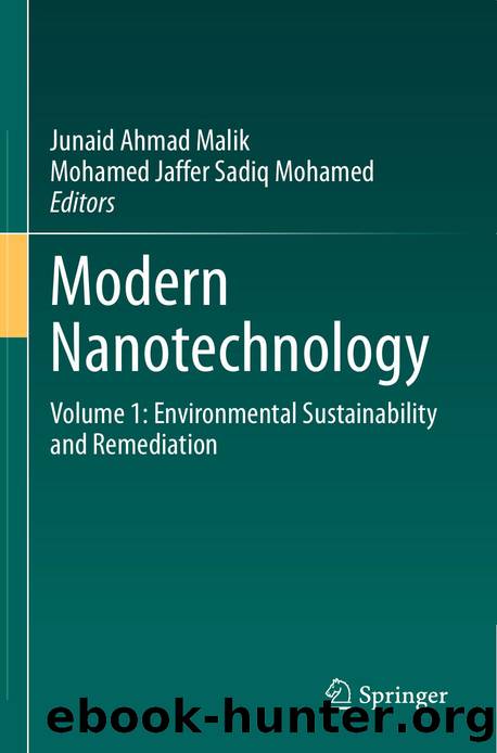 Modern Nanotechnology by Unknown
