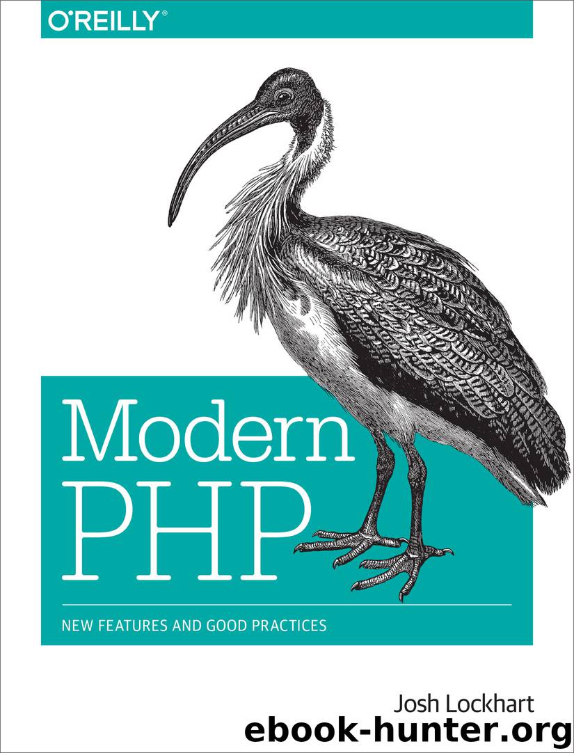Modern PHP by Josh Lockhart