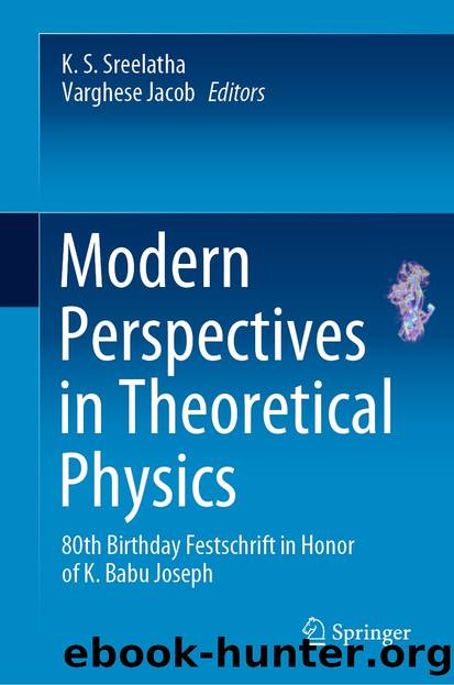 Modern Perspectives in Theoretical Physics by K. S. Sreelatha & Varghese Jacob