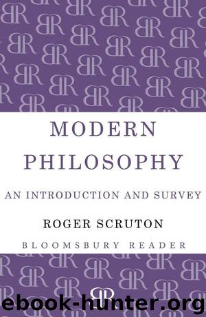 Modern Philosophy by Roger Scruton