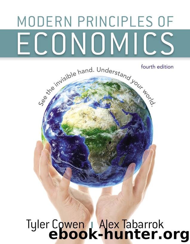 Modern Principles of Economics by Tyler Cowen & Alex Tabarrok