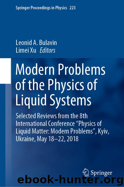 Modern Problems of the Physics of Liquid Systems by Leonid A. Bulavin & Limei Xu