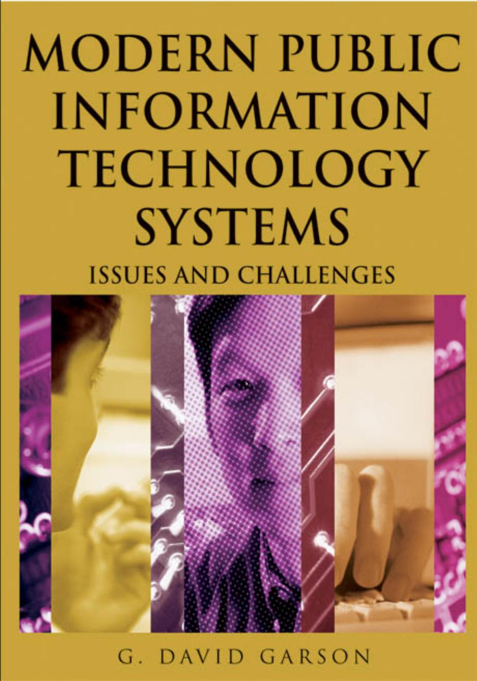 Modern Public Information Technology Systems: Issues and Challenges by G. David Garson