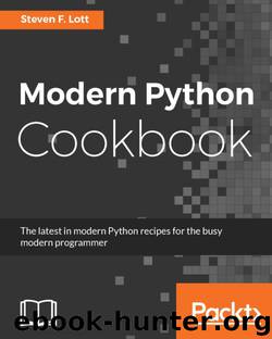 Modern Python Cookbook by 2016