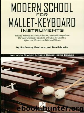 Modern School for Mallet-Keyboard Instruments (Music Instruction) by Ben Hans