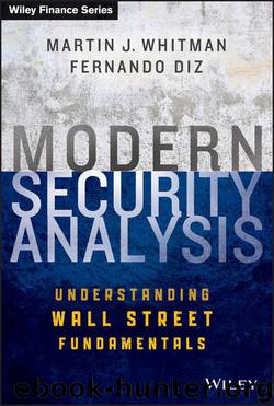 Modern Security Analysis by Martin J. Whitman & Fernando Diz