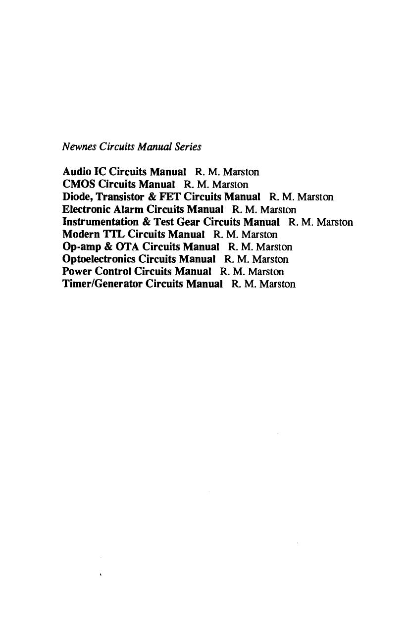 Modern TTL Circuits Manual by R. M. Marston (Auth.)
