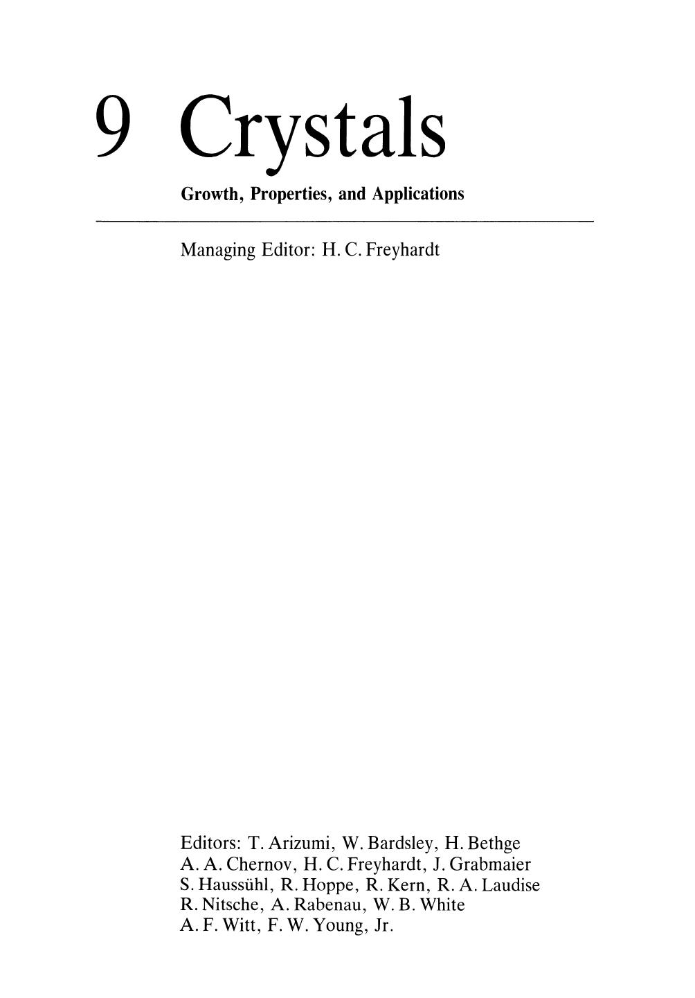 Modern Theory of Crystal Growth I by Alain Bonissent (auth.) Prof. A. A. Chernov Prof. Dr. H. Müller-Krumbhaar (eds.)