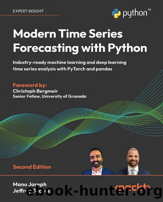 Modern Time Series Forecasting with Python by Unknown