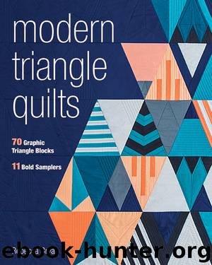 Modern Triangle Quilts by Rebecca Bryan