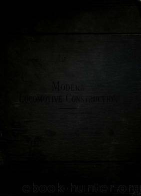 Modern locomotive construction by Meyer Jacob G. Arnold d. 1900
