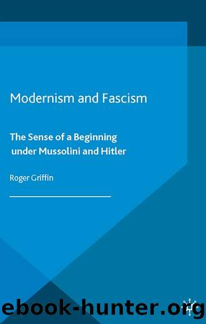 Modernism and Fascism by Roger Griffin