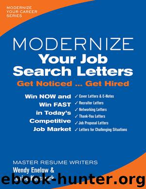 Modernize Your Job Search Letters by Wendy Enelow