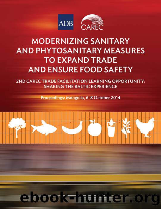 Modernizing Sanitary and Phytosanitary Measures to Expand Trade and Ensure Food Safety by Asian Development Bank;