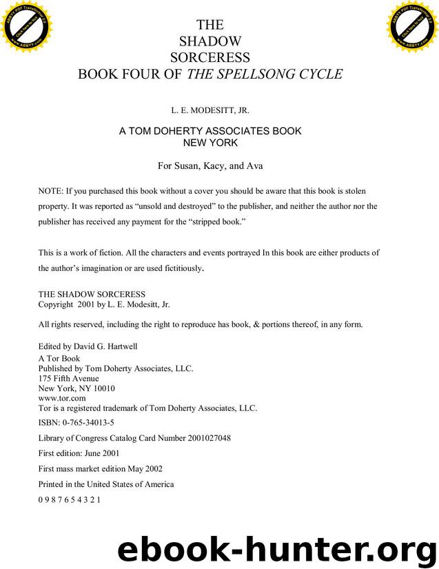 Modesitt, L.E. - Spellsong Cycle 04 - The Shadow Sorceress by Modesitt L.E
