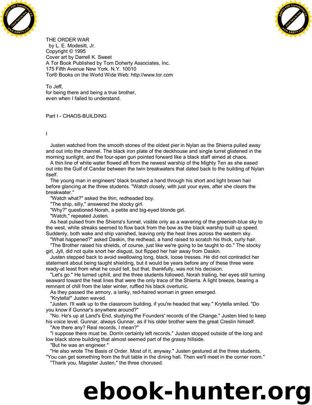 Modesitt, L.E. - The Saga of Recluce 04 - The Order War by Modesitt L.E