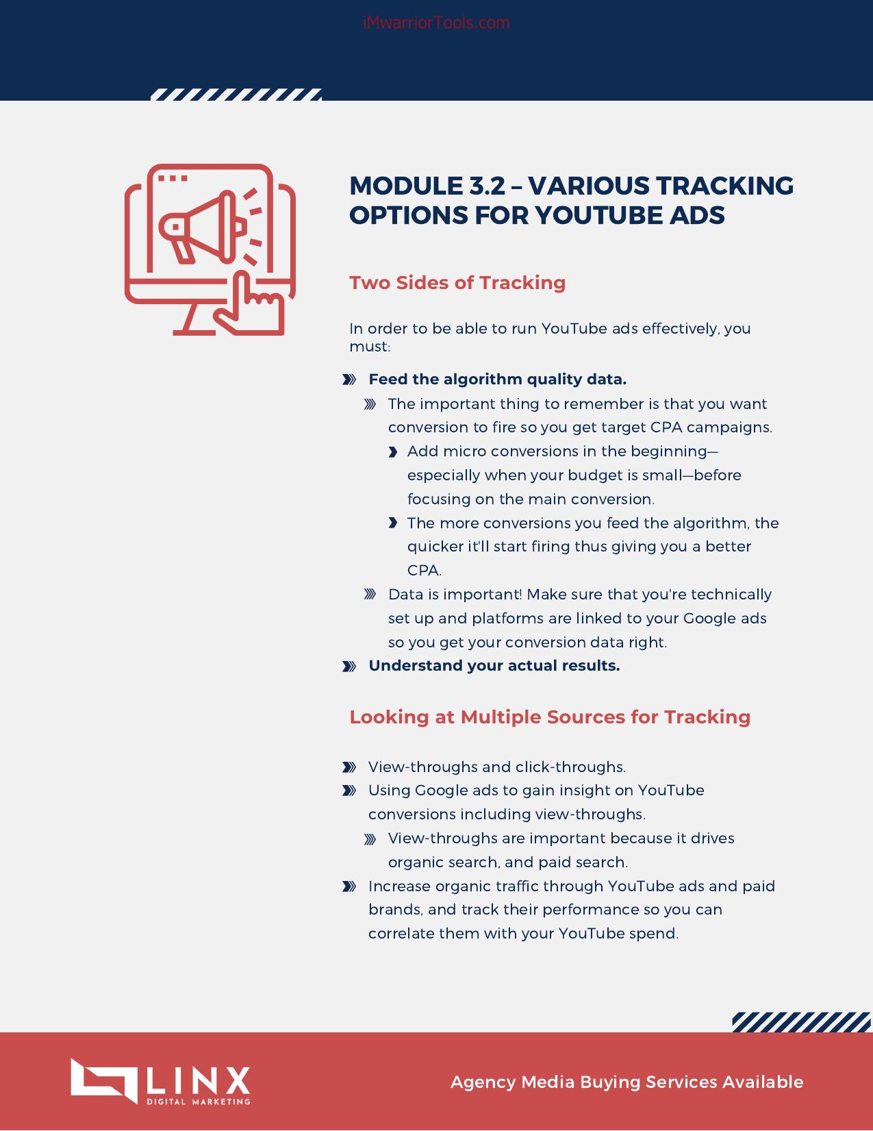 Module 3.2 - Various Tracking Options for YouTube Ads by Katarina Sarap