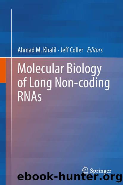 Molecular Biology of Long Non-coding RNAs by Ahmad M. Khalil & Jeff Coller