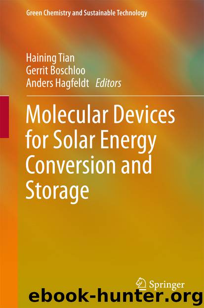 Molecular Devices for Solar Energy Conversion and Storage by Haining Tian Gerrit Boschloo & Anders Hagfeldt