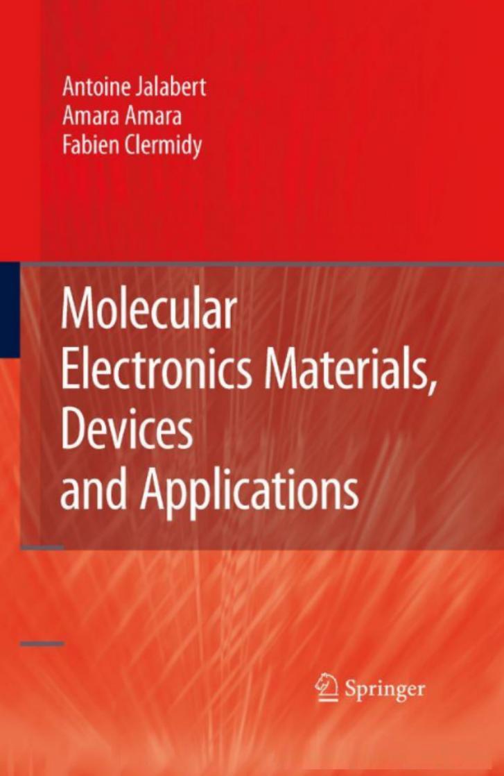 Molecular Electronics Materials, Devices and Applications by Antoine Jalabert Amara Amara Fabien Clermidy