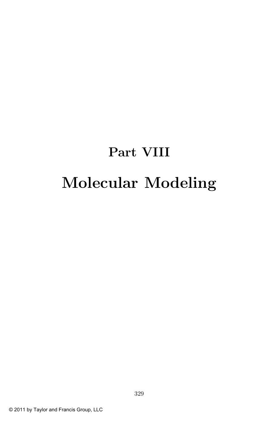 Molecular Modeling by Jakub Kurzak