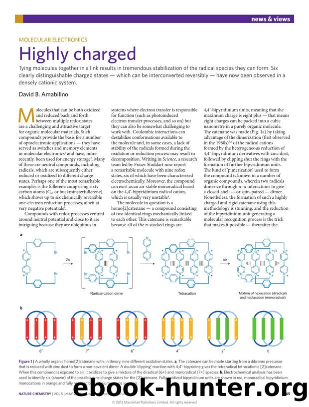 Molecular electronics: Highly charged by David B. Amabilino