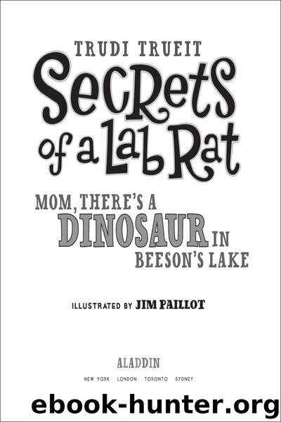 Mom, There's a Dinosaur in Beeson's Lake by Trudi Trueit