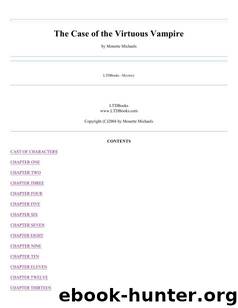 Monette Michaels by The Case of the Virtuous Vampire