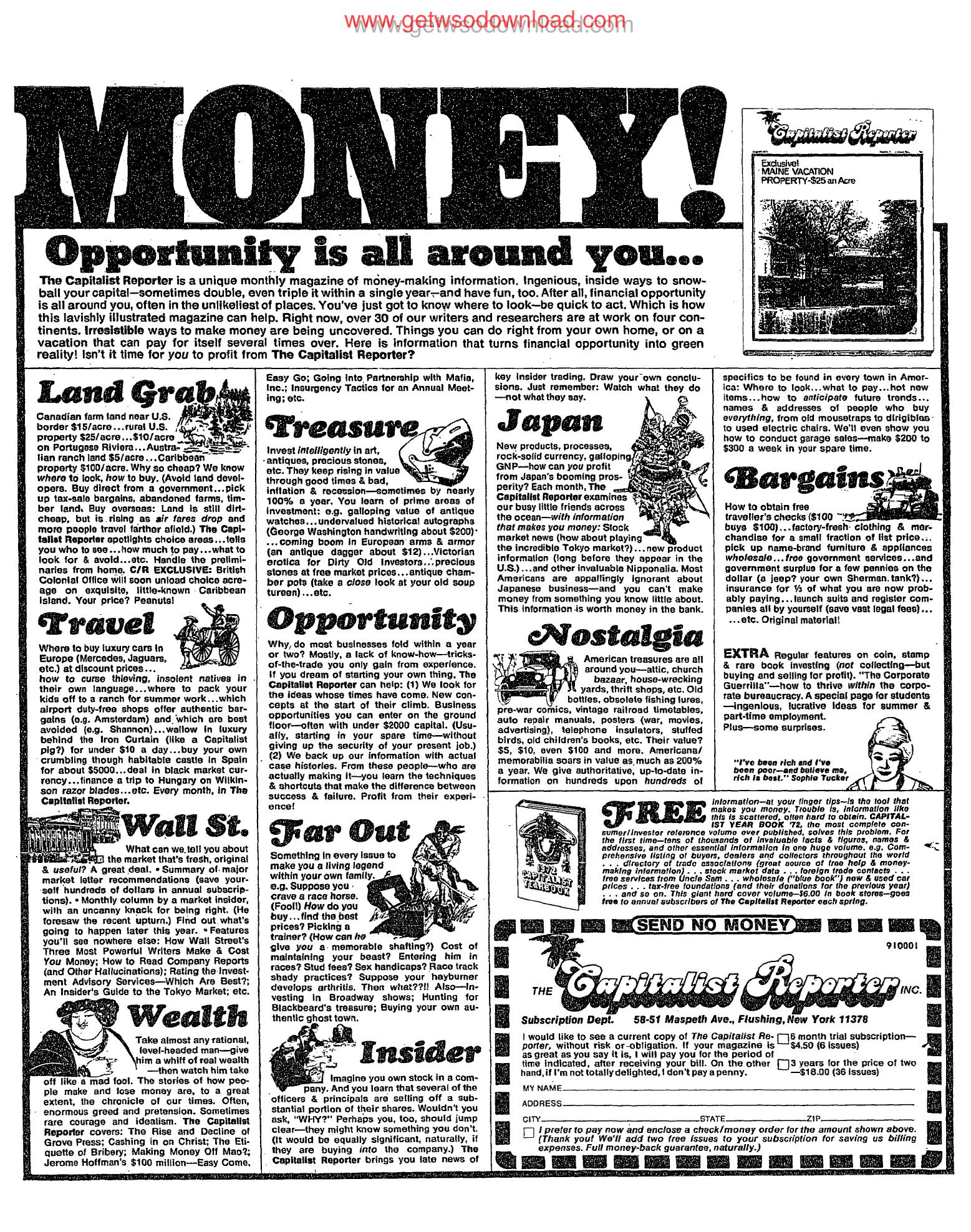 Money The Capitalist Reporter 02 by Unknown