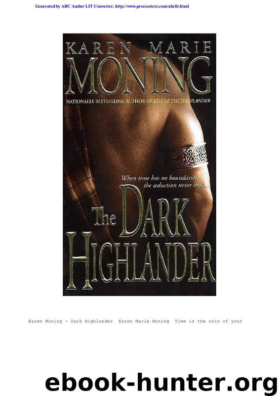 Moning, Karen by Dark Highlander