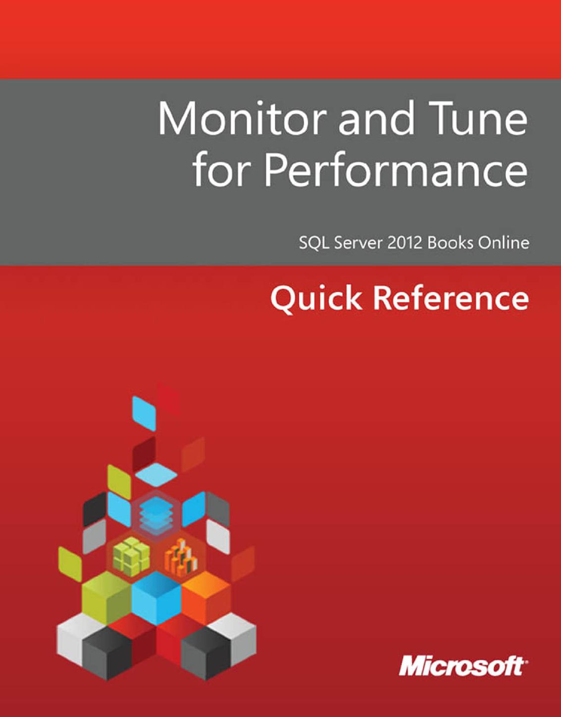 Monitor and Tune for Performance.pdf by Unknown