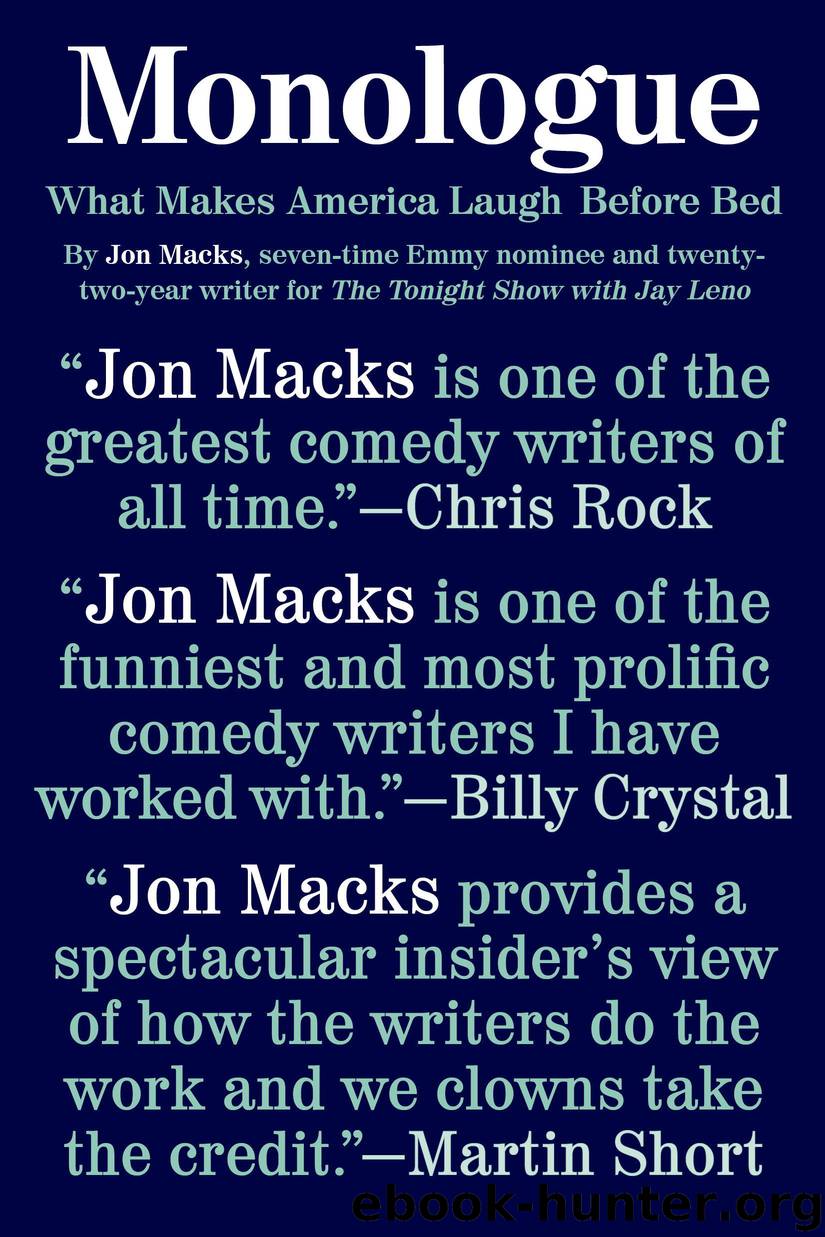 Monologue by Jon Macks