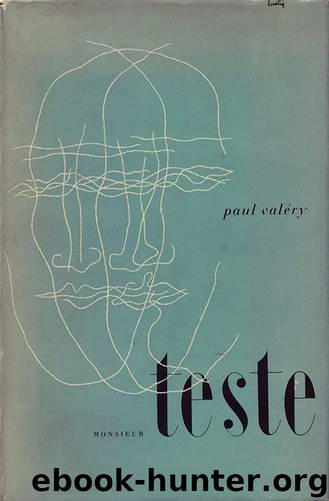Monsieur Teste by Paul Valéry