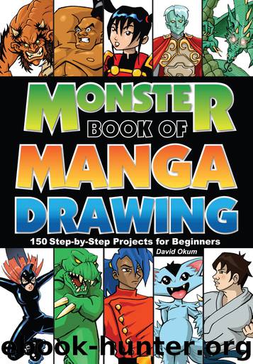 Monster Book of Manga Drawing by David Okum