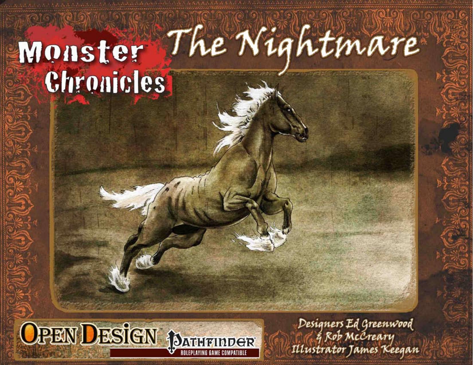 Monster Chronicles: The Nightmare by Open Design