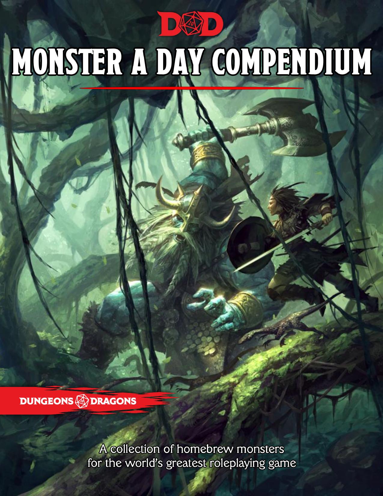 Monster a Day Compendium v2 by Unknown