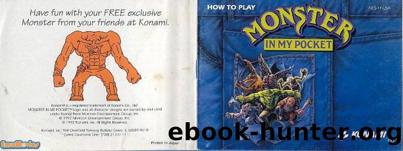 Monster in My Pocket (USA)-manual by Unknown