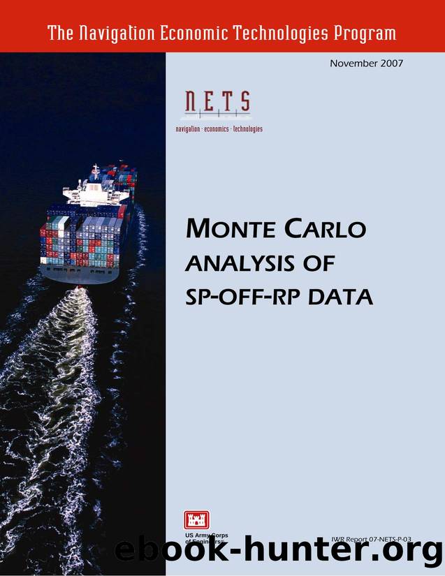 Monte Carlo Analysis of SP-off-RP data by Institute for Water Resources & Kenneth E Train Weasley W Wilson