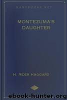 Montezuma's Daughter. by H Rider Haggard