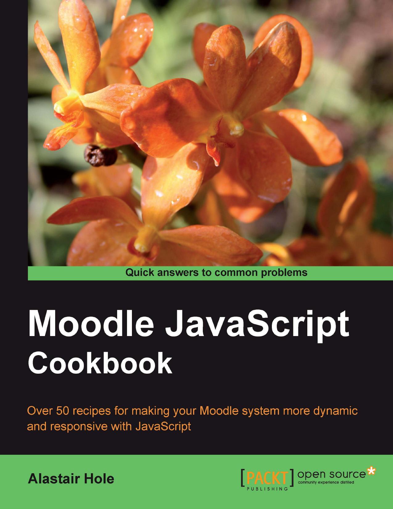 Moodle JavaScript Cookbook by Unknow