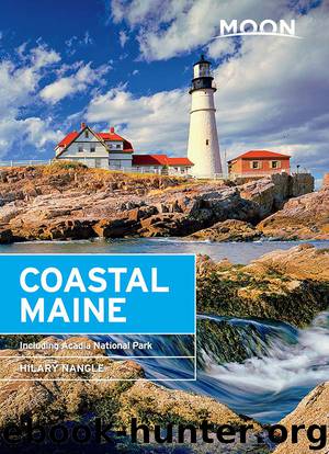Moon Coastal Maine by Hilary Nangle