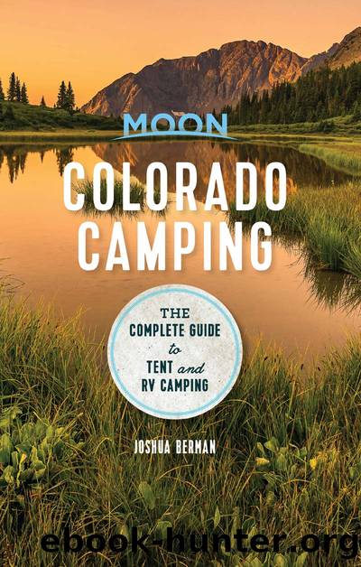 Moon Colorado Camping by Joshua Berman