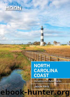 Moon North Carolina Coast by Jason Frye