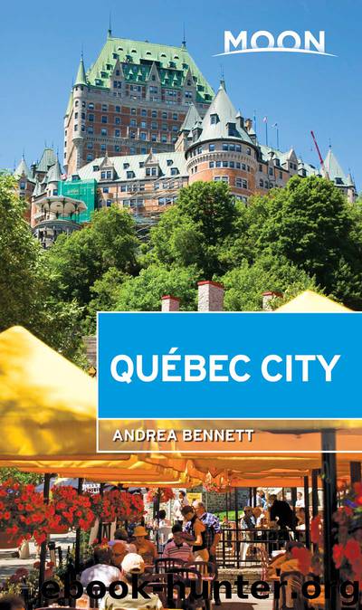 Moon Québec City by Andrea Bennett