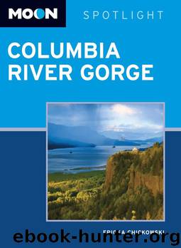 Moon Spotlight Columbia River Gorge by Ericka Chickowski