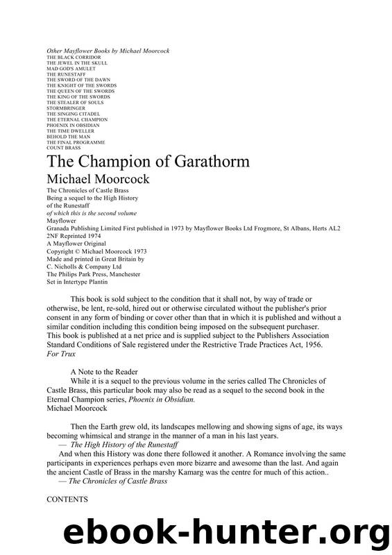 Moorcock, Michael - Castle Brass 02 by Moorcock Michael