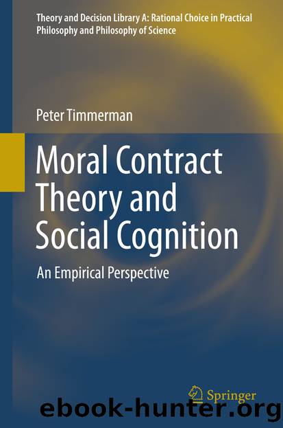Moral Contract Theory and Social Cognition by Peter Timmerman