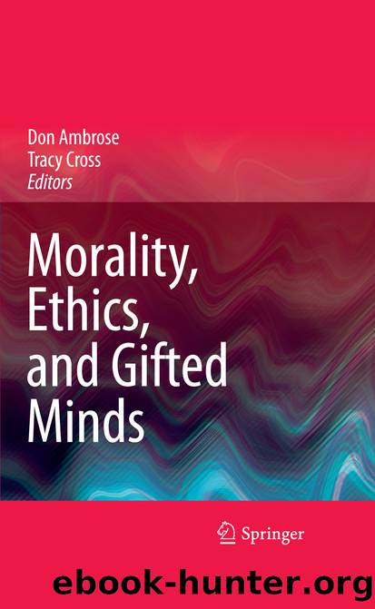 Morality, Ethics, and Gifted Minds by Tracy Cross & Don Ambrose