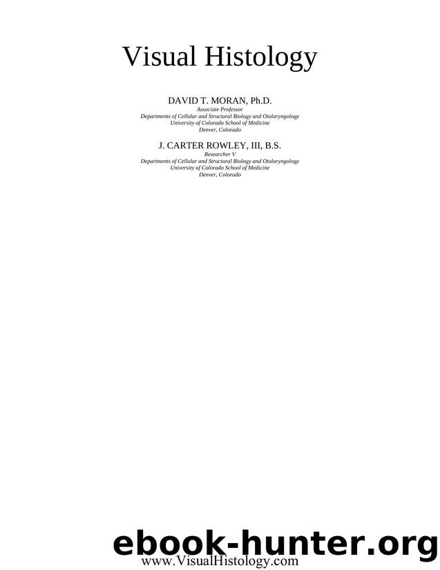 Moran by Visual Histology Atlas